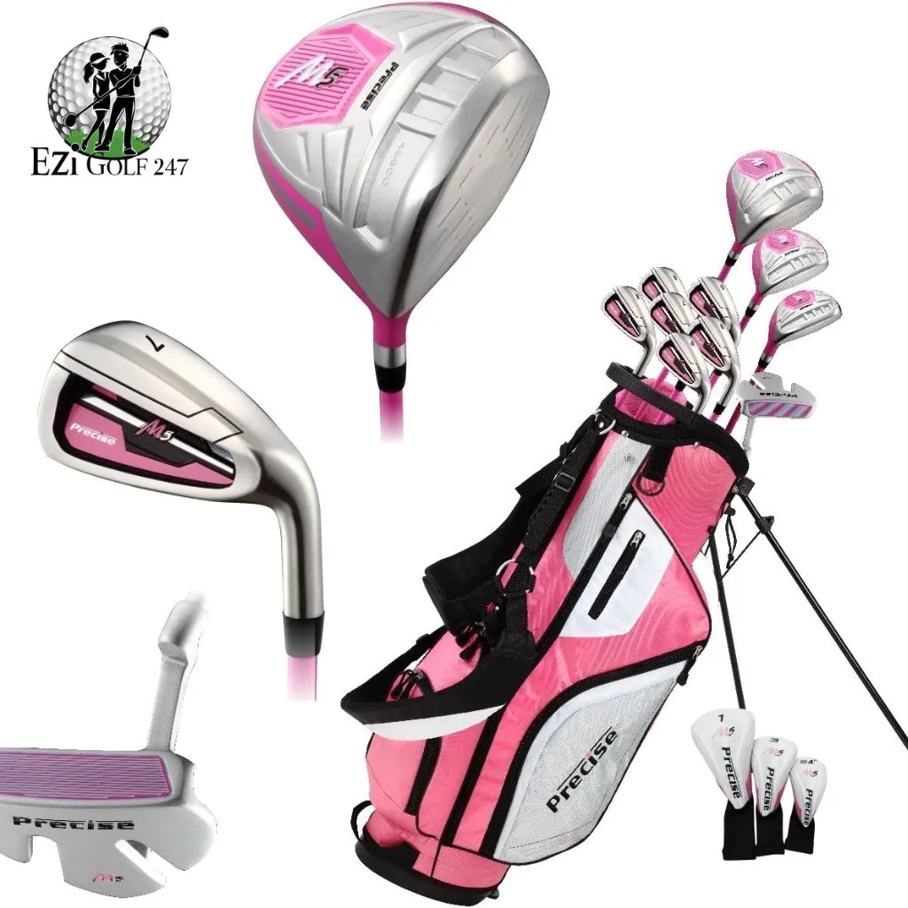 Right Handed Ladies Complete Golf Set (Pink)