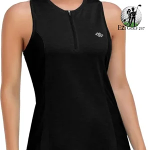 YSENTO Women's Sleeveless Golf Shirt